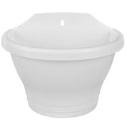 Corsica Wall Basket - D.25 cm - Branco  - Elho